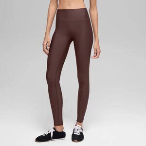 Alo Yoga Airlift High-Waist Sleek Legging – Brownstone – NWT – Size S